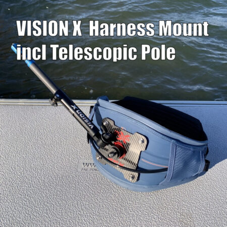 VISION X Action Cam Harness Mount with pole