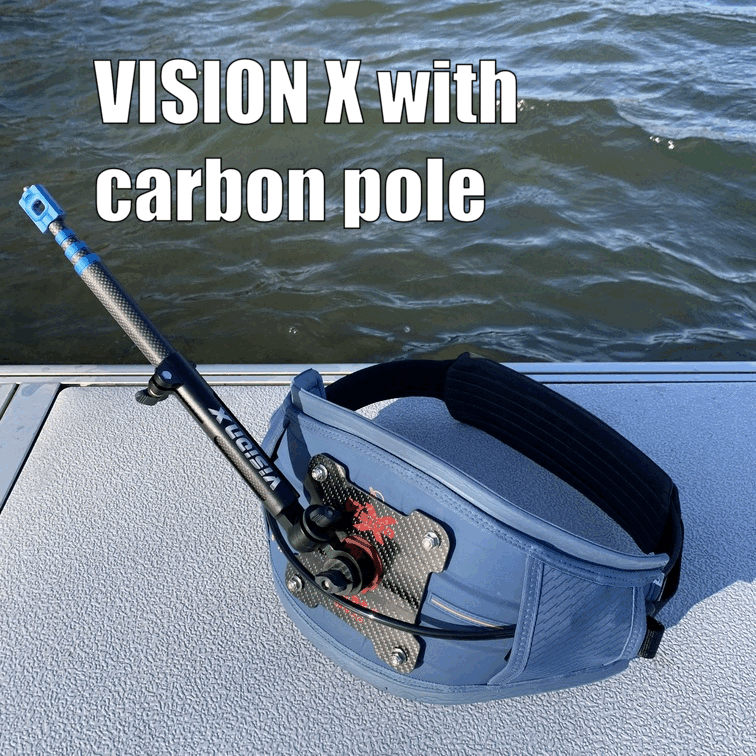 VISION X Action Cam Harness Mount with pole